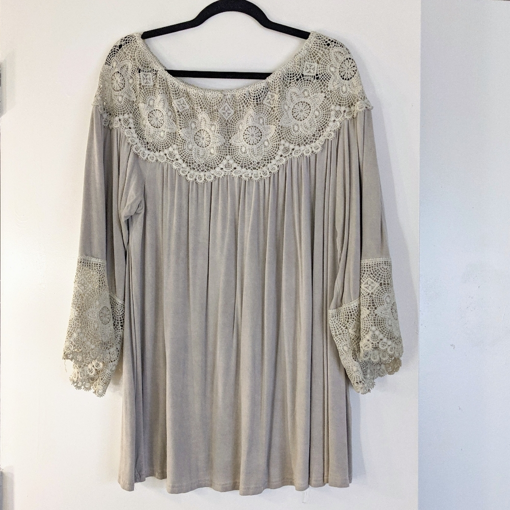 POL Crochet Tunic
